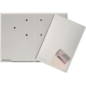 PAGNA Unterschriftenmappe 20 Fächer silber