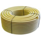 Flexibuis PVC CrÃ¨me 16mm - 100 meter