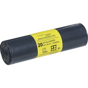 KOMO - Afvalzakken - 60 liter - 10 Rollen a 20 Stuks