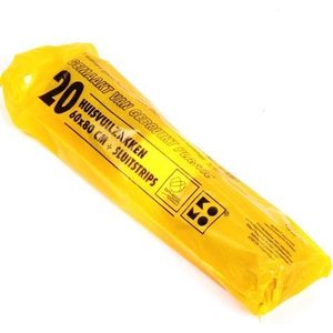 KOMO vuilniszakken | met sluitstrip | 60 liter | 20 stuks