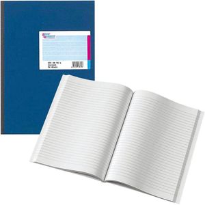 KÖNIG & EBHARDT Geschäftsbuch DIN A4 liniert, blau Softcover 192 Seiten