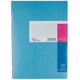 K+E Spaltenbuch mit Kopfleiste A4 10 Spalten 40 Blatt Karton hellblau