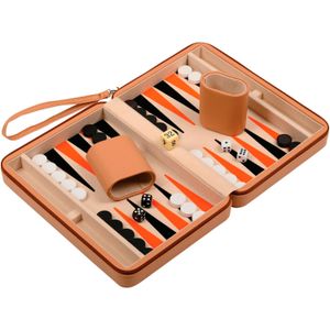 Philos Leros backgammon reisspel