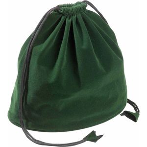 Spelaccessoire - Fluwelen Buidel - Groen - 230 x 150 mm