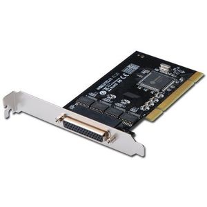 DIGITUS IO-kaart - PCI - seriële interfacekaart - 4-poorts DSUB-9 - chipset SUN1989