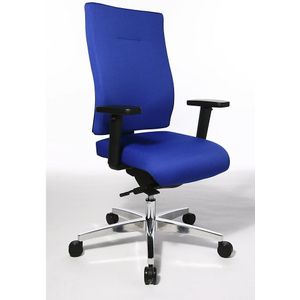 Topstar Kantoordraaistoel PROFI STAR 15, ergonomische rugleuning, blauw