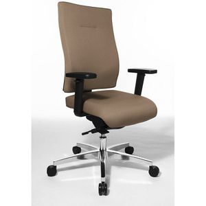 Topstar Kantoordraaistoel PROFI STAR 15, ergonomische rugleuning, lichtbruin