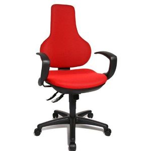 Topstar EPO20QBC1 Ergo Point SY bureaustoel, 45 x 45 x 115 cm, rood