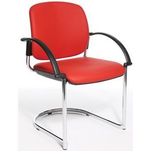 Bezoekersstoel  Topstar open chair 40 rood