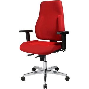 Professionele Ergonomische Thuiswerk Bureaustoel Topstar Point 91 rood