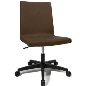 Topstar EA100L59 draaistoel Cube, bekleding donkerbruin