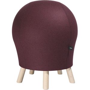 Topstar Fitnesskruk SITNESS 5 ALPINE, zithoogte ca. 620 mm, bekleding bordeaux