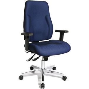 Topstar Op200G26 Open Point Sy, Bureaustoel, Ergonomisch Bekleding, 48 x 48 x 111 cm Blauw