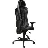 Topstar Sitness RS Bureaustoel met armleuningen en hoofdsteun, 60 x 68 x 139 cm, zwart