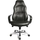 Topstar Office RS1 - Bureaustoel - Echt Leder - Zwart