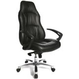 Topstar Office RS1 - Bureaustoel - Echt Leder - Zwart