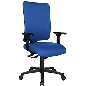 Topstar OPEN X (P) Ergonomische bureaustoel met stoffen bekleding, blauw