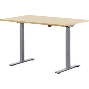 Bureautafel, elektrisch in hoogte verstelbaar, b x d = 1200 x 800 mm Topstar