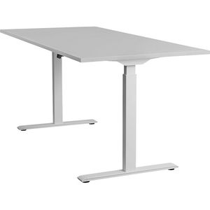 Bureautafel, elektrisch in hoogte verstelbaar, b x d = 1800 x 800 mm Topstar