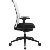 Topstar Bürostuhl AirWork, PA20OMPOCX2 Stoff weiß, Gestell schwarz