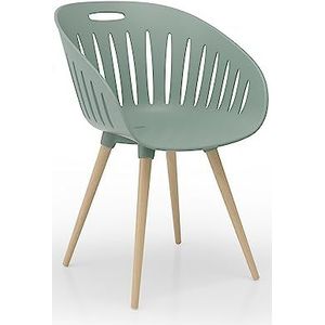TOPSTAR T2023 Out Outdoor stoelen van kunststof, olijf standaard