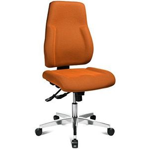 Topstar P91 Bureaustoel, draaibaar, stof, 68 x 48 x 111 cm, oranje