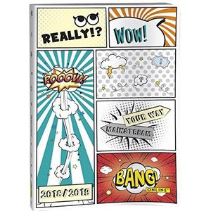Online Wow 07390 weekplanner 2018/2019, 18 maanden, creatieve dagboek