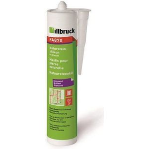 illbruck FA870 fluweelzwarte Siliconenkit 310ml patroon