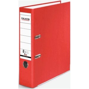Ordner Recycolor A4 80mm rot