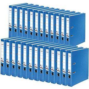 FALKEN Recycolor Ordner, DIN A4, Rückenbreite 50 mm, 25 Stück, blau