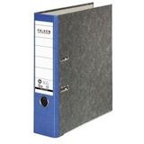Falken Ordner DIN A4 80 mm Blau 2 Ringe 80024607 Pappkarton Wolkenmarmor