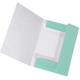 Sammelmappe PastellColor Karton glanzkaschiert A3 Minzgr&#252;n