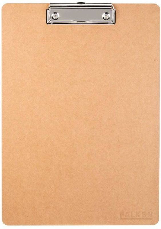 Falken 15072600 Veganistisch klembord PURE Nature A4 - Bruin - bruin Multi-materiaal 15072600000F