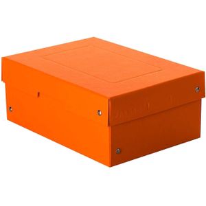 5 x Falken PURE Box Pastell A5 100mm Füllhöhe orange
