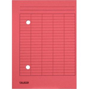 Umlaufmappe A4 Karton 250g qm rot