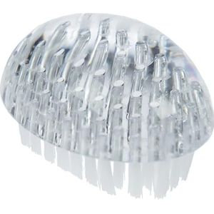 Fantasia Reinigingsborstel en poetsborstel van kunststof, mini-nagelborstel en handwasborstel, borstel voor hand en nagels, acryl, 1 stuk