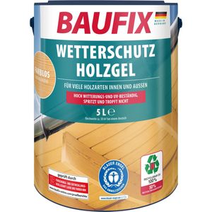 BAUFIX Houtbeschermende Gel- Beits kleurloos 5 Liter