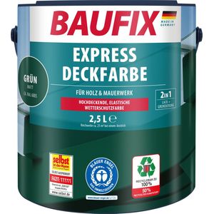 BAUFIX Express Dekkende lakverf groen 2,5 Liter