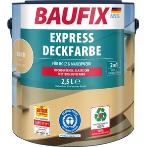 BAUFIX Express Dekkende lakverf zand 2,5 Liter
