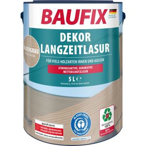 BAUFIX Deco Houtbeits zilvergrijs 5 Liter