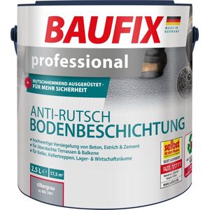 BAUFIX Antislip vloercoating zilvergrijs 2,5 Liter