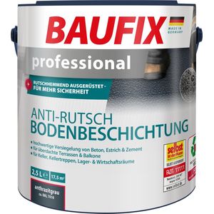 BAUFIX Antislip vloercoating antraciet grijs 2,5 Liter