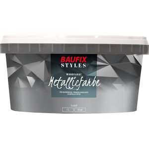 BAUFIX Metallic Verf zilver 1 Liter