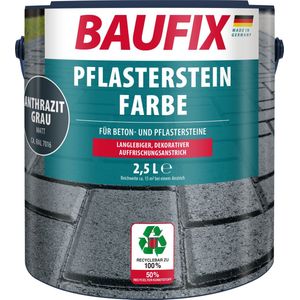 BAUFIX Impregnerende bestratingsverf antraciet grijs 2,5 Liter