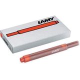 Lamy - T 10 - Inktpatronen - Rood - 5 Stuks / 1,25 ml