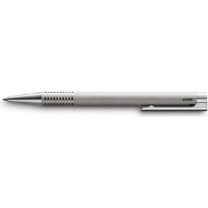 LAMY Kugelschreiber logo silber, Schreibfarbe: schwarz, 1 St.