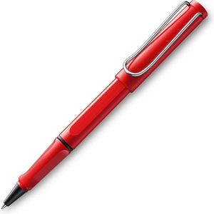 LAMY Tintenroller safari, Zeitlos moderner Tintenroller mit Tintenrollermine LAMY M 63 M
