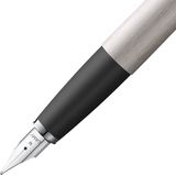 LAMY studio Patronenfüller silber brushed M (mittel)