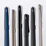 LAMY studio Patronenfüller silber brushed M (mittel)