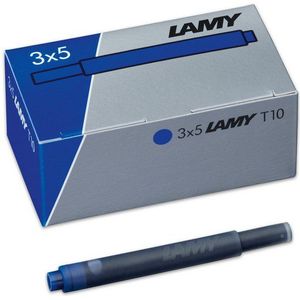 LAMY T10 Tintenpatronen für Füller königsblau 15 St.